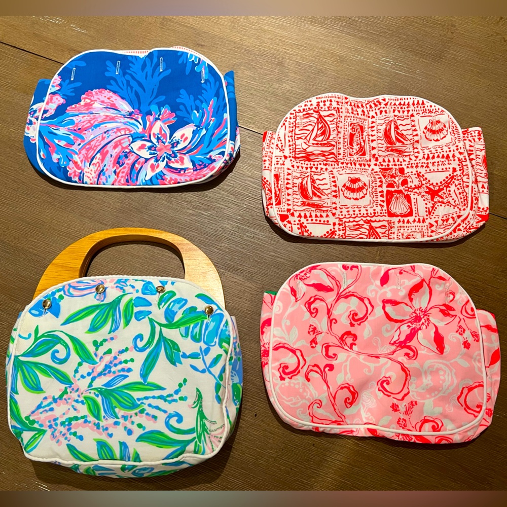 Lilly Pulitzer Bermuda Bag In Just A Pinch And 3 Changeable Covers